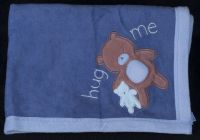 Carters Classics HUG ME All About a Bear Teddy Fleece Security Blanket